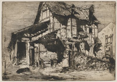 Das unsichere Mietshaus, 1858 von James Abbott McNeill Whistler